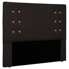 Cabeceira Estofada Box Casal Queen Size 160cm Marrom