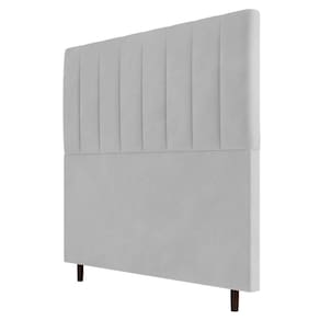 Cabeceira Cama Box Casal Queen Size Itália 160cm Branco