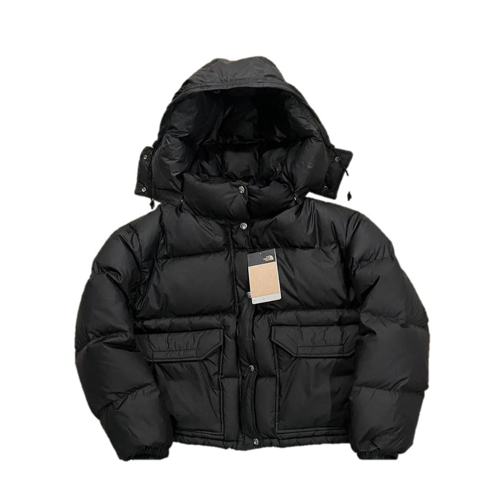 Jaqueta Preta North Face 71 Sierra Down Com Capuz Removível