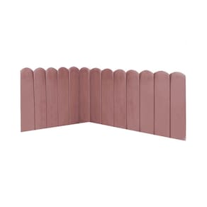 Cabeceira Painel Cama Solteiro Box Nuvem Suede Sandy 90 Cm :rosê