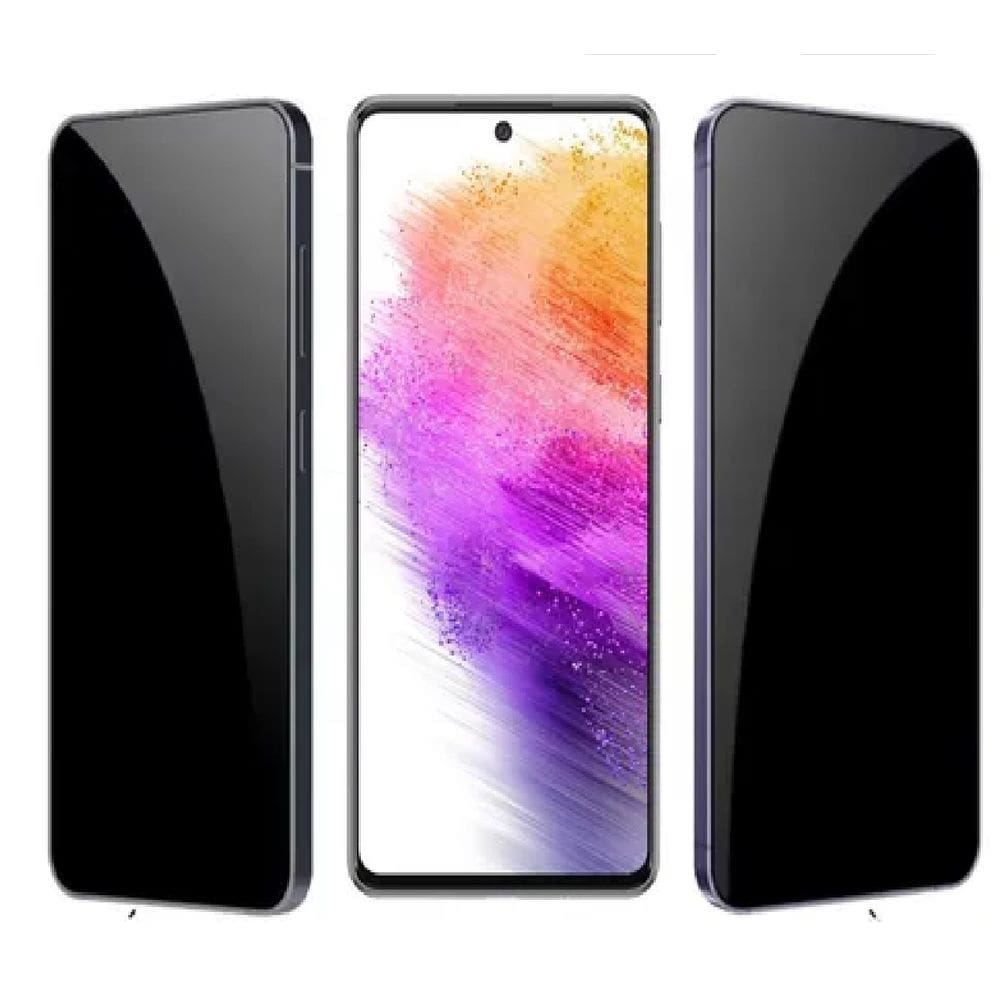Película De Vidro Privativa 3D 9D Anti Espiao Para Samsung Galaxy A73