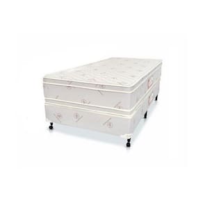 Cama Box + Colchão Castor Solteiro Hotel Fire 96x203x60cm