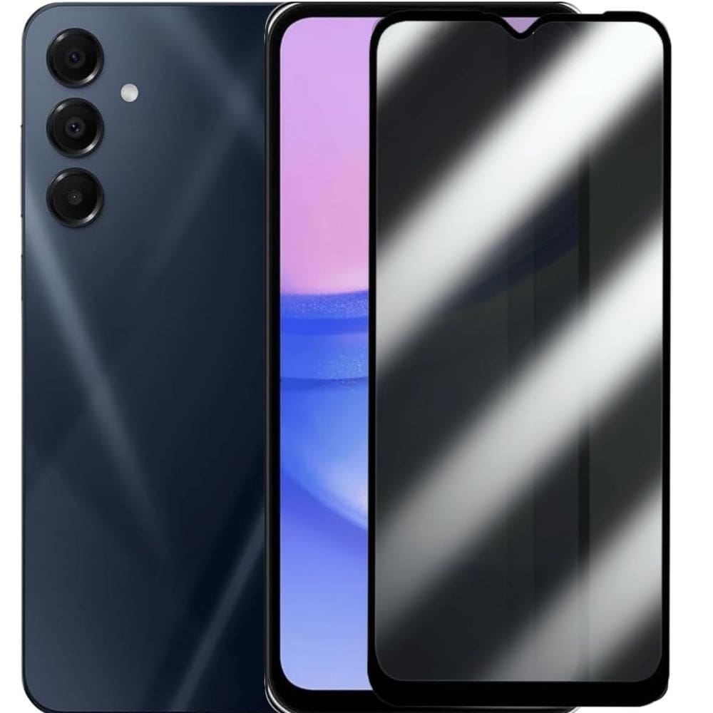 Película De Vidro Privativa 3D 9D Anti Espiao Para Samsung Galaxy A15 M15