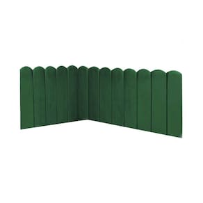 Cabeceira Painel Cama Solteiro Box Nuvem Suede Sandy 90 Cm :verde