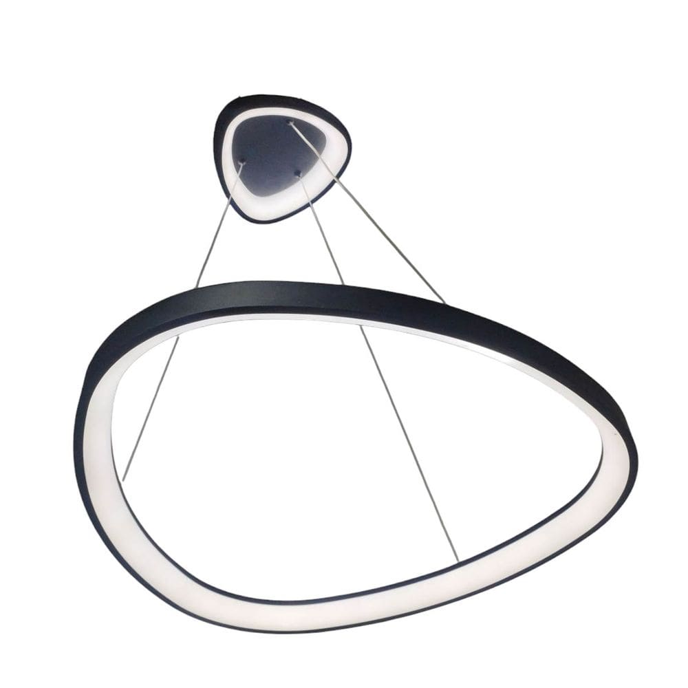 Lustre Luminaria Pendente Teto Decoraçao 3 Em 1 Sala Estar Quarto Loja Comercio Recepçao Casa