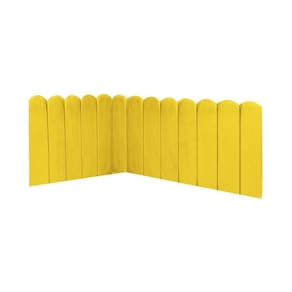 Cabeceira Painel Cama Solteiro Box Nuvem Suede Sandy 90 Cm :amarelo