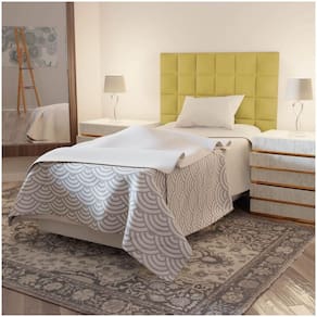 Cabeceira Quadrada Estofada Roma P02 140 Cm Casal Suede