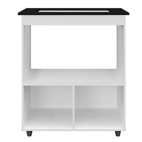 Balcão Para Cooktop Elisa 5 Bocas Com 2 Portas Branco - Moblis