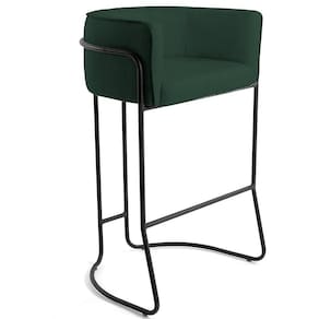 Banqueta Decorativa Betina D02 Verde Musgo C-117