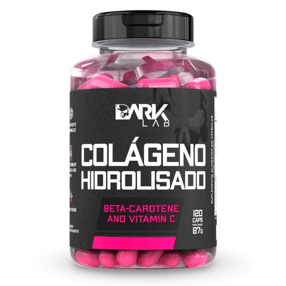 Colageno Hidrolisado (120 Caps) Dark lab