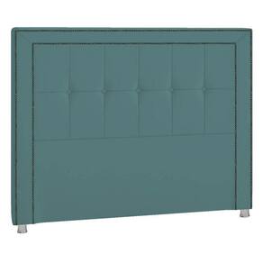 Cabeceira Solteiro Catania P04 100 Cm Suede Turquesa