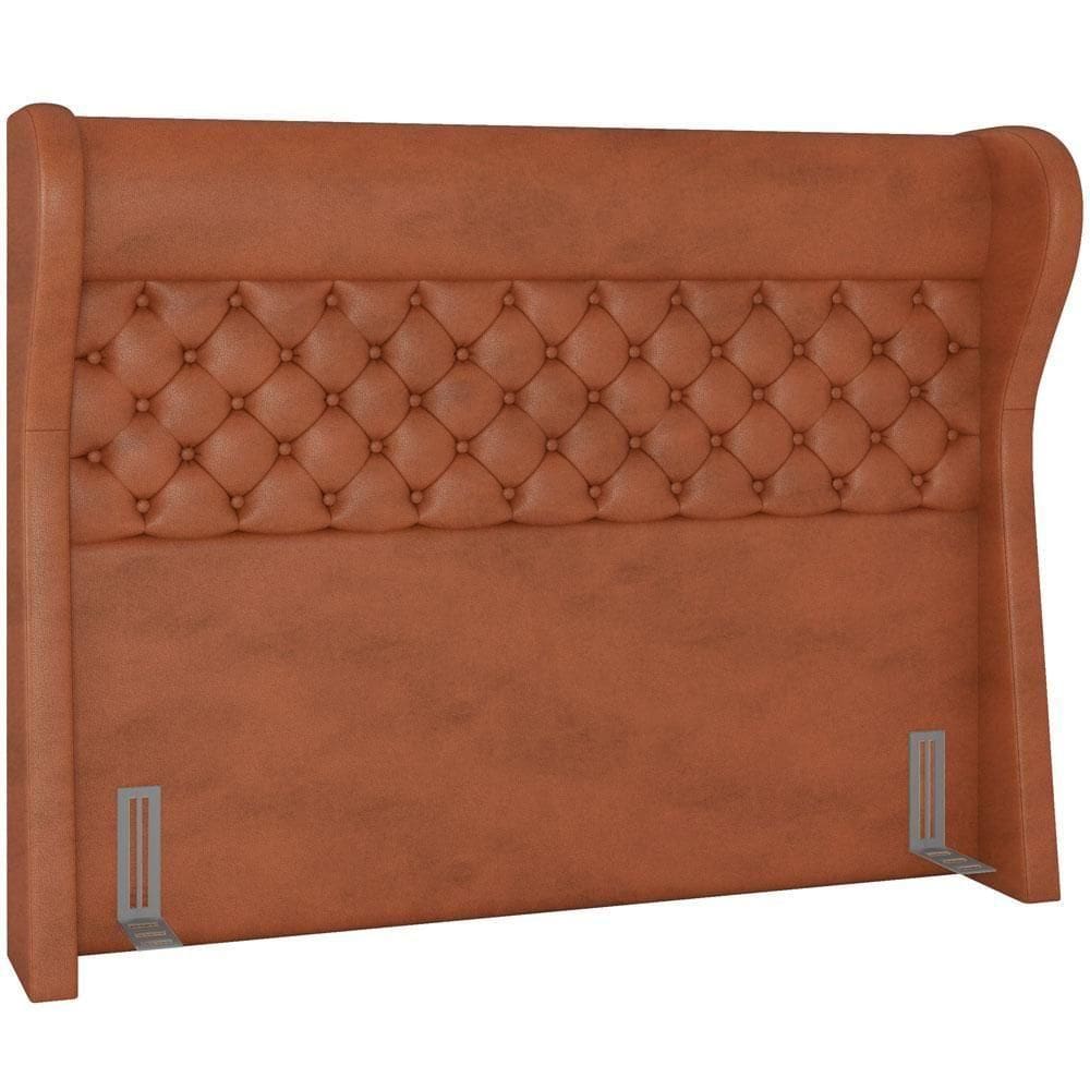 Cabeceira Cama Box Queen 160 Cm P05 Madrid Couríssimo Camel