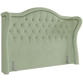 Cabeceira Cama Box Casal 160 Cm P05 Lisboa Bouclê Oliva - Lyam Decor