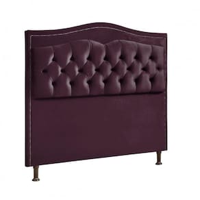 Cabeceira Holanda 1,95 2.0 - Veludo Shop Das Cabeceiras Roxo