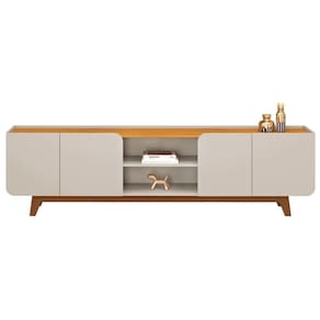 Rack Para Sala Bancada De Tv 75 Pol 220cm D04 Cedro/bali - Mpozenato