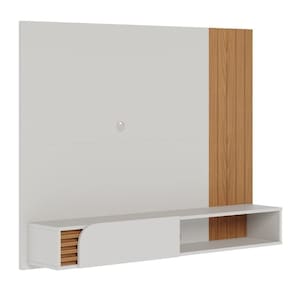 Home Para Tv De 60 Polegadas Siena Off White Matte Freijó
