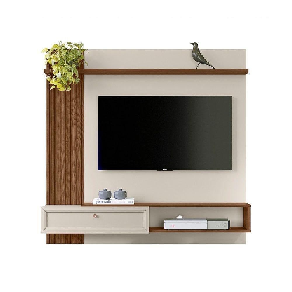 Painel Home Ripado Alvorada Freijó-off White