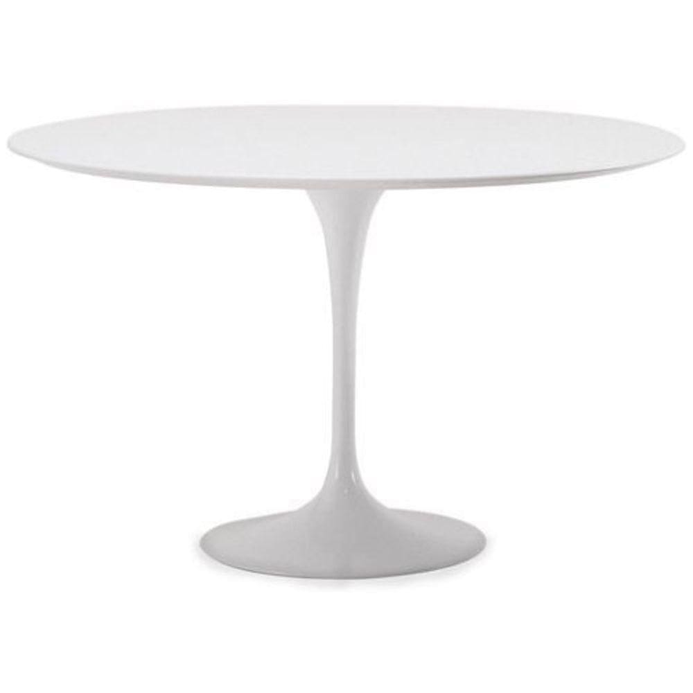Mesa De Jantar Tulipa Saarinen 90 Cm Branco