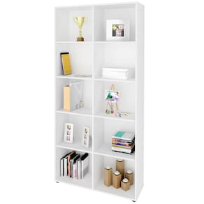Estante Multiuso Com 10 Nichos Clean A02 187X90 Branco