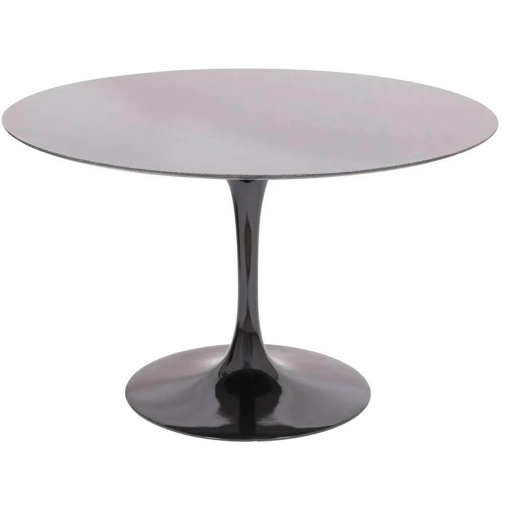 Mesa De Jantar Tulipa Saarinen 130 Cm Preto