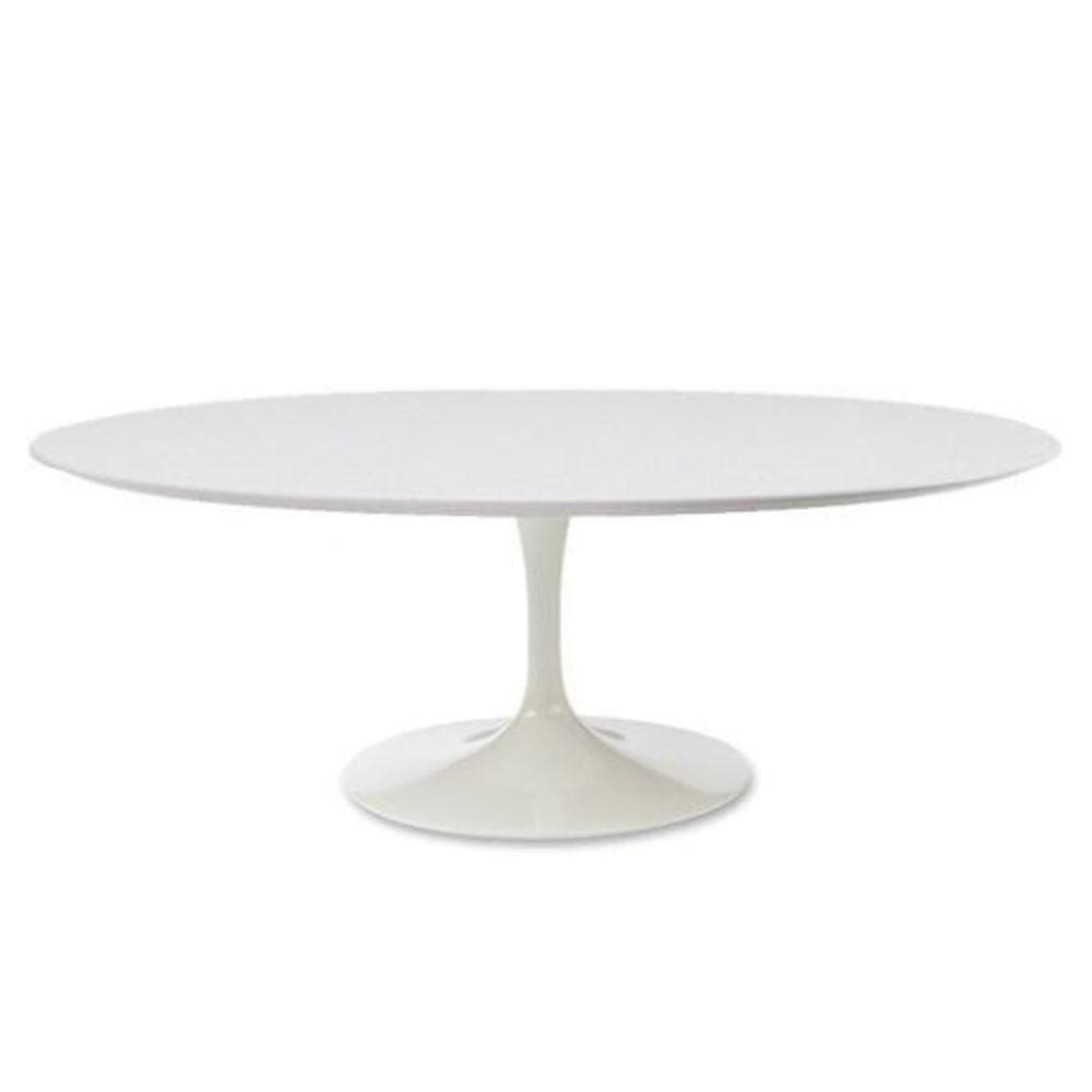 Mesa De Jantar Tulipa Saarinen 180X100 Cm Branco