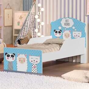 Cama Infantil Amigos Dos Sonhos Com Colchão