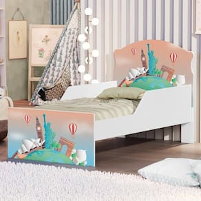 Mini Cama Volta Ao Mundo Com Colchão
