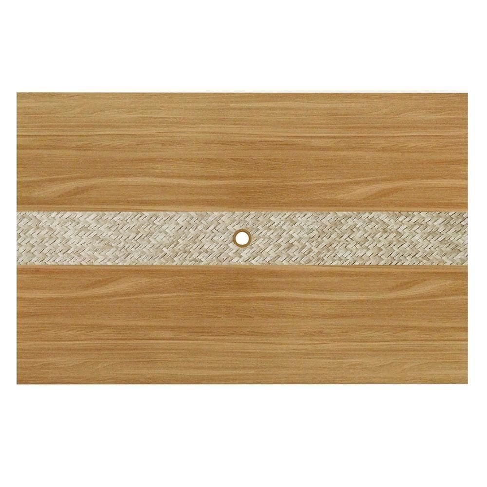 Painel Para Tv 42" Pa2913 Natural Palha Tecno Mobili Natural Palha