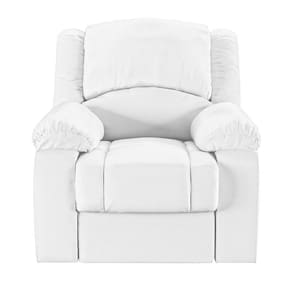 Poltrona Do Papai Reclinável Pietra Zero Wall Fh9 Pu Branco - Mpozenato