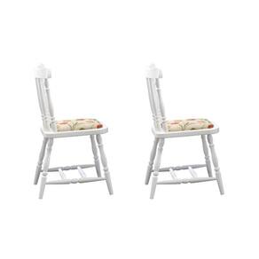 Kit 2 Cadeiras Foz Estofada Branco - Piratini