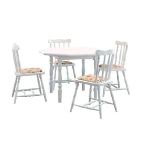 Conjunto Sala De Jantar Foz Oitavada Branco - Piratini