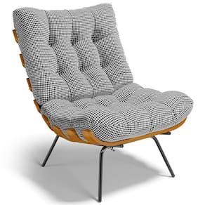 Poltrona Decorativa Costela L02 Pied Poule - Lyam Decor