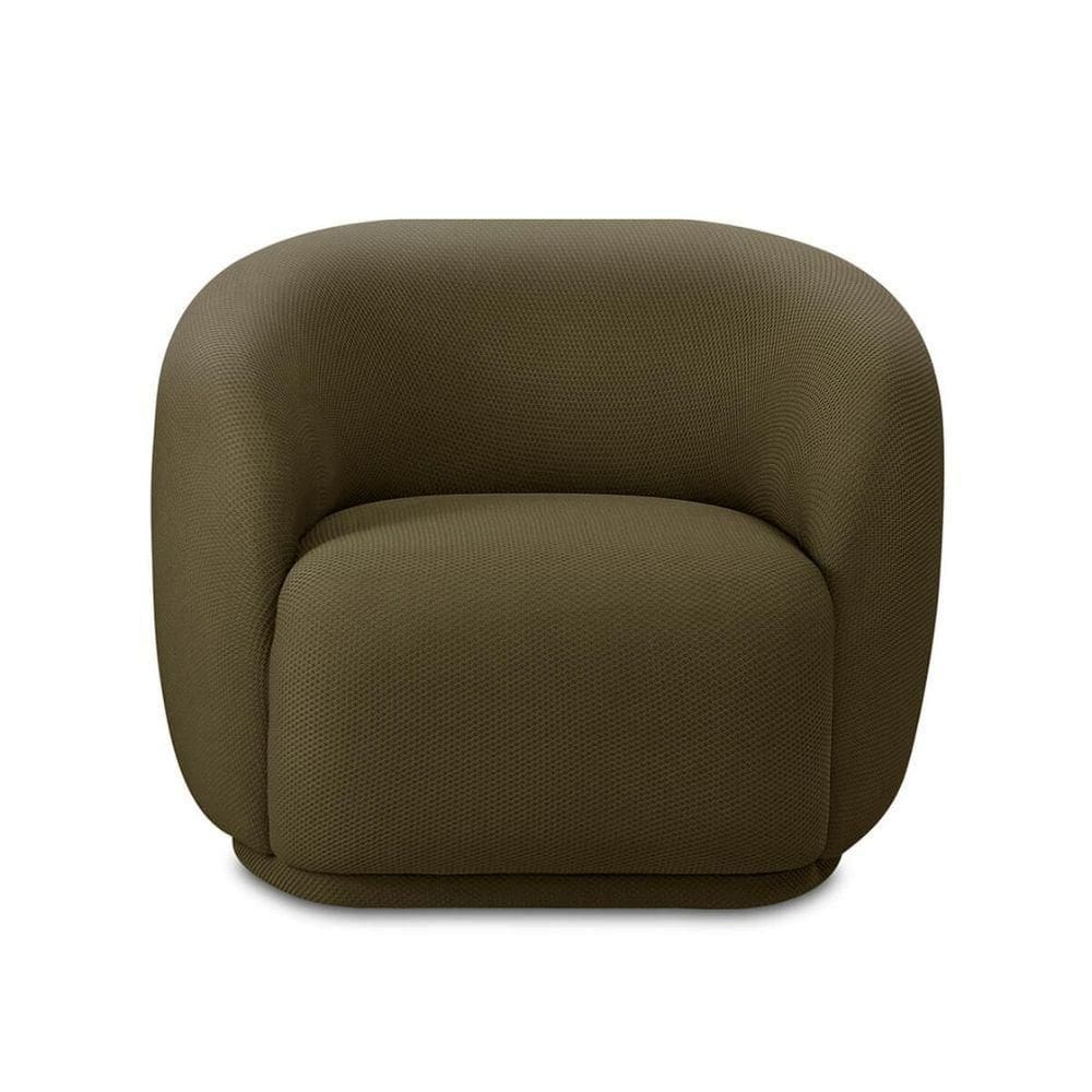 Poltrona Orgânica Fixa Decorativa Bell Verde Lansofbr