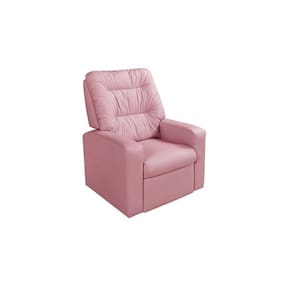 Poltrona Reclinável Paris Papai Mamãe Amamentação Corano Rosa 309