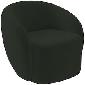 Poltrona Decorativa Para Sala De Estar Living Gliese K01 Veludo Verde