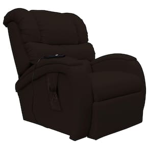 Poltrona Do Papai Reclinável Elétrica Com Controle Biorne F05 Corano Marrom - Lyam Decor