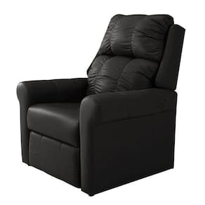 Poltrona Reclinável Mh-1216 Herval Estofada Sem Massageador Preta B