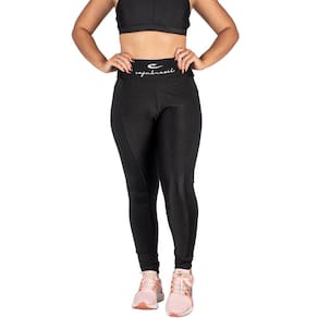 Calça Legging Caju Brasil Compression Preto Feminino Treino