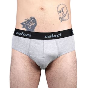 Kit 3 Cuecas Colcci Slip Cotton