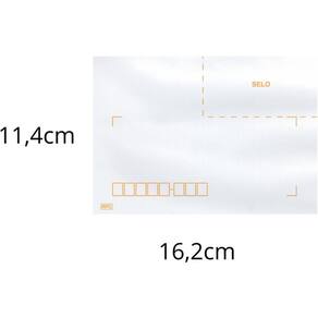 Envelope Comercial 114x162 63grs c/RPC Branco 1000un Scrity