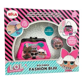 Bolsinha Fashion Bijus LOL Surprise +150 Acessórios - Elka Brinquedos