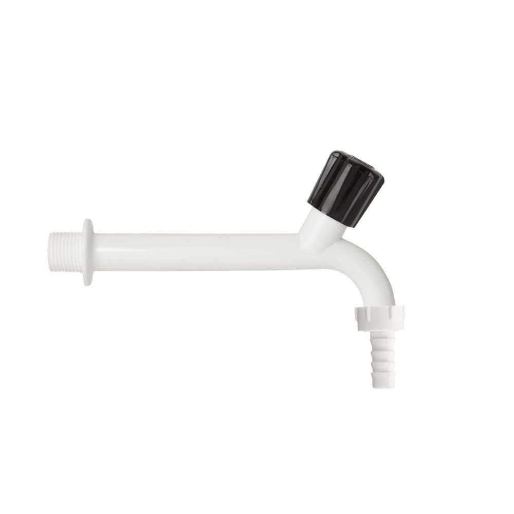 Torneira para Cozinha Rebouças 15cm 1/2-3/4 Branca com Bico SM