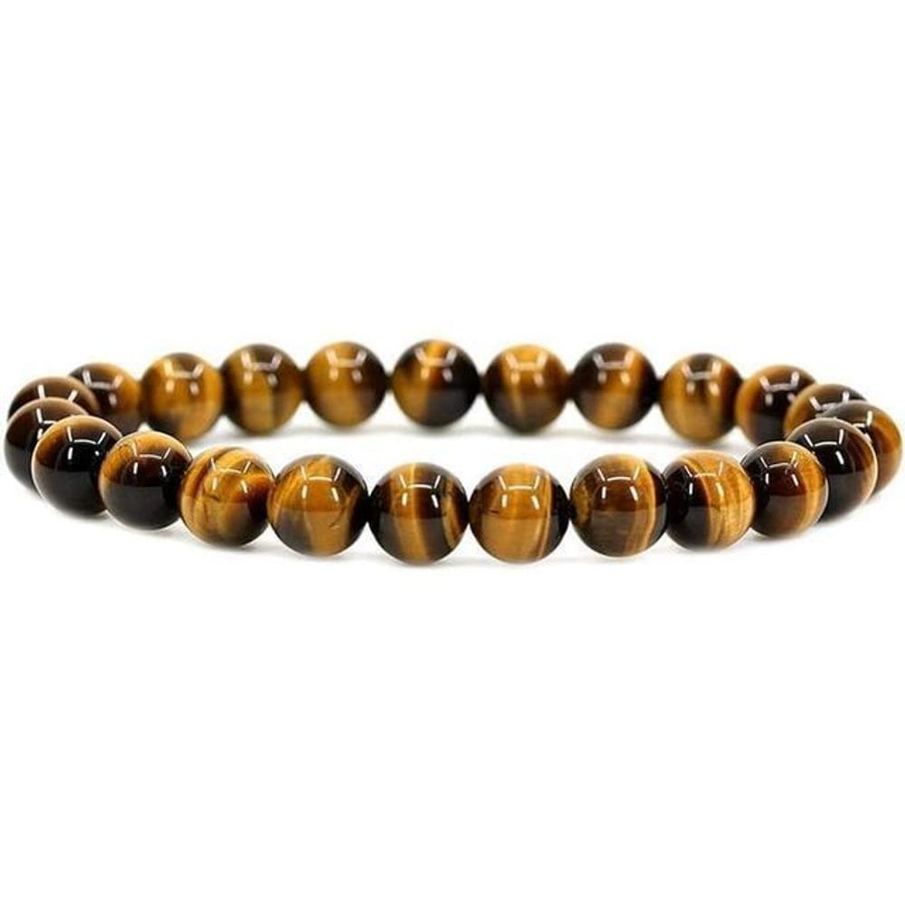 Pulseira De Pedra Olho De Tigre