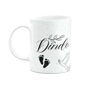 Caneca de Dindos - Dindo - M3 - 325ml Branca