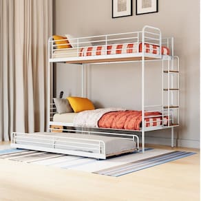 Conjunto Treliche Infantil /juvenil Teko Casatema Branco Fosco /Álamo