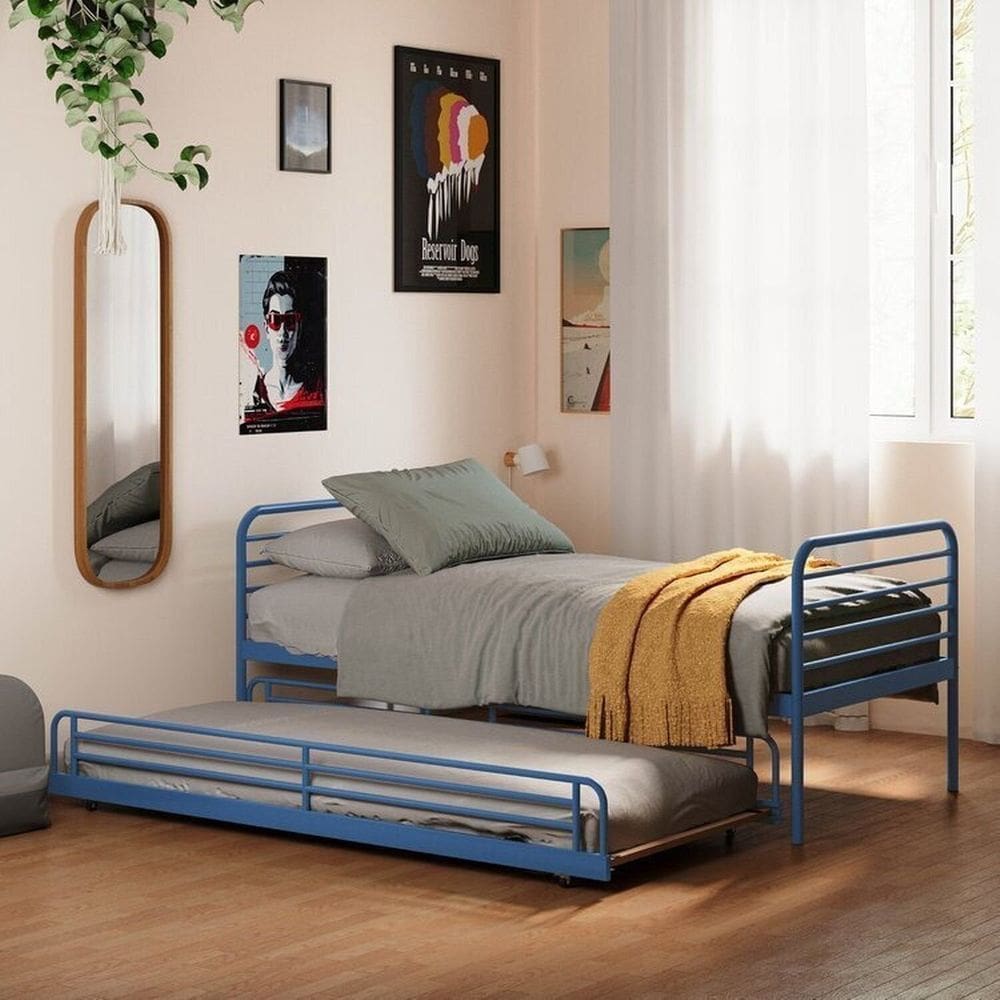Conjunto Bicama Infantil / Juvenil Teko Casatema Azul /Álamo