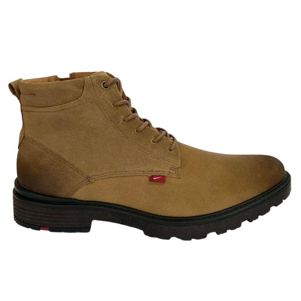 Bota Ferracini Atenas Masculino Café em couro confortável