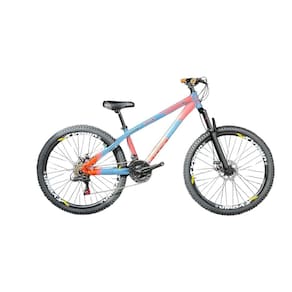 Bicicleta Aro 26 Viking X-35 Azul Petróleo Câmbios Shimano Pneu 26x2.30