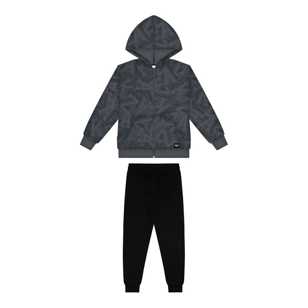 Conjunto Jaqueta e Calça Moletom Menino Alakazoo Ref. 019069