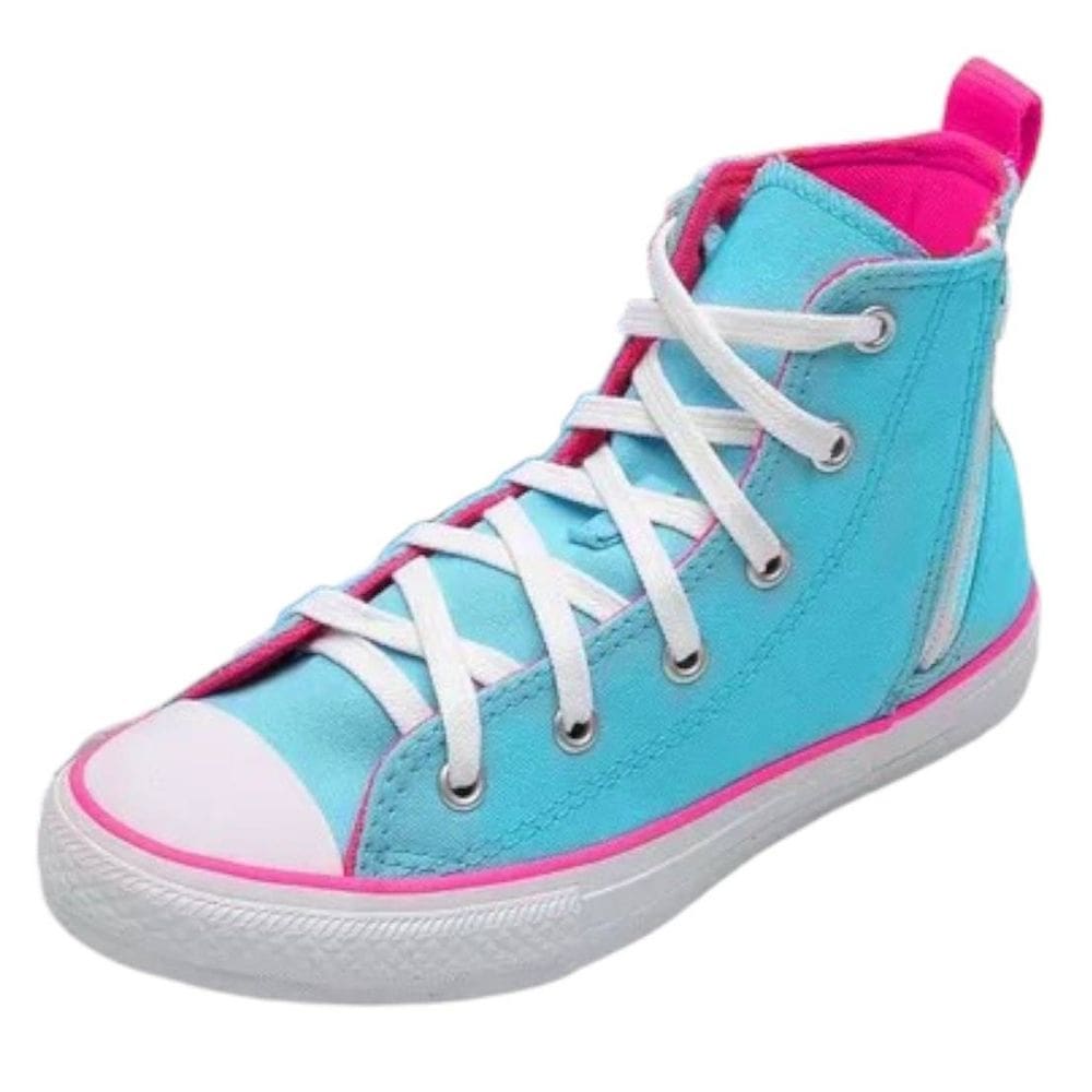 Tênis Infantil Menina All Star Cano Médio Colorido Converse